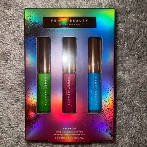 Fenty Beauty Vivid Liquid Eyeliner Trio - Green, Red, Blue